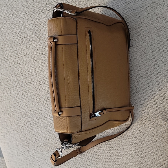Coach Tan Leather Crossbody Bag - Picture 2 of 9